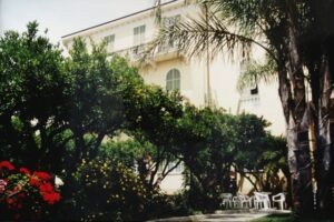 Bordighera, Ligurien an der italienischen Riviera: unser Hotel Villa Elisa