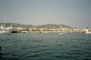 Cannes, an der französischen Riviera, nicht weit vom Ferienhaus Casa Rochin in Dolceacqua, italienische Riviera.