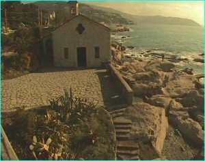 Bordighera Cap Ampelio Webcam Urlaub an der italienischen Riviera in Ligurien