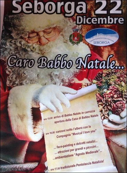 Weihnachten in Seborga im Hinterland von Bordighera an der italienischen Riviera