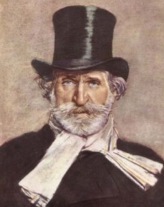 Giuseppe Verdi. Italienischer Komponist. 1813-1901
