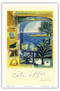 Die Tauben an der Côte d'Azur von Pablo Picasso