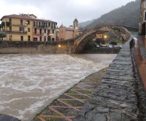 Hochwasser in Dolceacqua