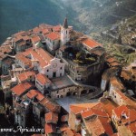 Apricale im Hinterland der italienischen Riviera