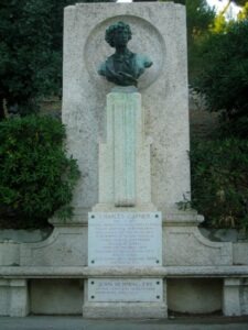 Bordighera, Charles Garnier. Urlaub an der italienischen Riviera in Ligurien