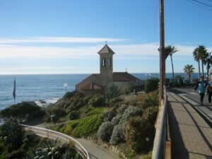 Bordighera. Cap Ampelio. Urlaub an der italienischen Riviera in Ligurien.