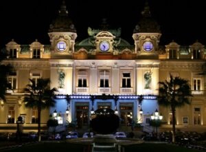 Casino von Monte Carlo an der Côte d'Azur