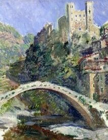 Dolceacqua antike Bruecke von Claude Monet