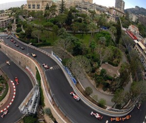 Monte Carlo.Der jährliche "Grand Prix"im Mai. Urlaub an der italienischen Riviera in Ligurien 
