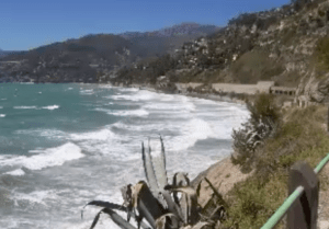 Ventimiglia alte Bahnstrecke San Remo - Genua. Ferien in Ligurien an der Riviera di Ponente
