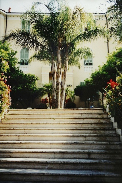 Bordighera an der italienischen Riviera. Hotel Villa Elisa