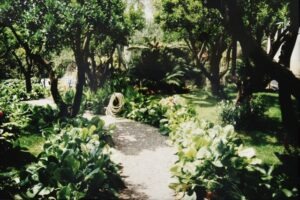 Bordighera, der Garten von Villa Elisa