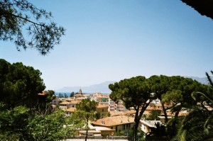 Blick auf Bordighera