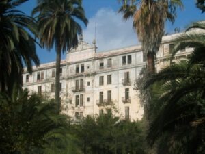 Bordighera, Blumenriviera. Ruine von "Angst"