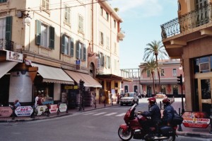 Bordighera, italienische Riviera, Corso Italia Ecke Via Vittiorio Veneto