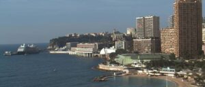 Monte Carlo webcam vom Hotel Beach Plaza