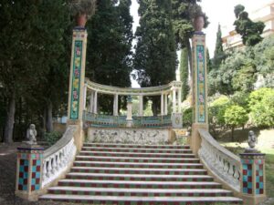 Menton. Jardin Fontana Rosa. Urlaub in Ligurien an der italienischen Riviera im Ferienhaus in Dolceacqua