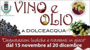 Dolceacqua Vino e Olio vom 14. November bis 20. Dezember 2013. Ferien an der Blumenriviera in Ligurien