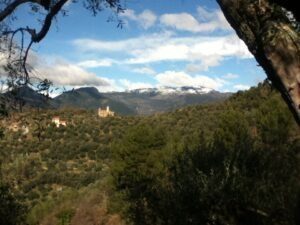 Dolceacqua. Blick auf San Gregorio vom Ferienhaus