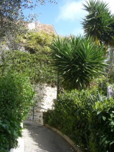 Roquebrune. Urlaub an der italienischen Riviera in Ligurien.