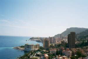 Monaco, nahe der Riviera di Ponente in Ligurien