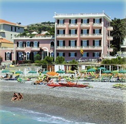 Hotel Piccolo Lido. Bordighera. Ligurien