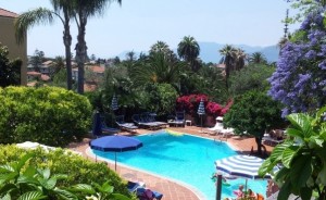 Hotel Villa Elisa. Bordighera. Urlaub an der Blumenriviera