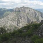 Monte Toraggio in den ligurischen Alpen an der italienischen Riviera