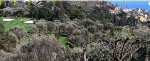 Circolo Golf degli Ulivi San Remo in Ligurien an der Blumenriviera