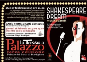 Bordighera an der Blumenrivier. Theater im Palazzo del Parco