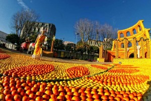 Menton. Zitronenfest