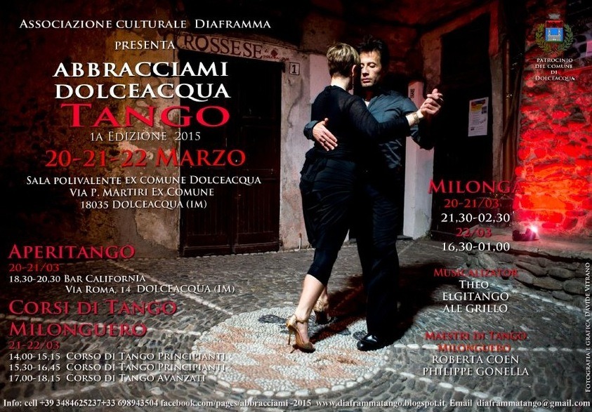 Dolceacqua in Ligurien. Wir tanzen Tango