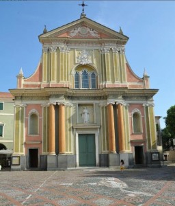 Barockkirche Sant'Antonio Abate. Dolceacqua