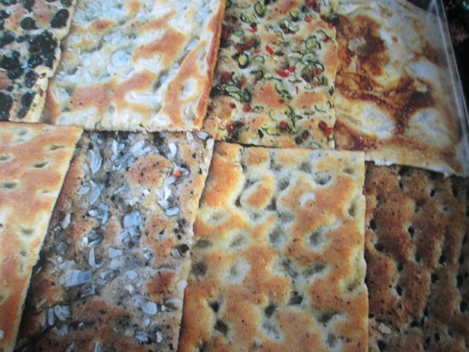 Focaccia auf dem Blech