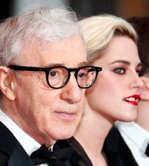 Woody Allen und Kristen Stewart 