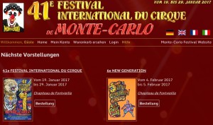 41. Internationales Zirkusfestival von Monte Carlo