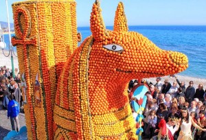 Zitronenfest in Menton