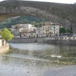 die antike Steinbruecke von Dolceacqua