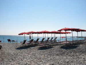 am Strand von Boridhera