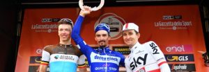 Julian Alaphilippe Oliver Naesen Michal Kwiatkowski