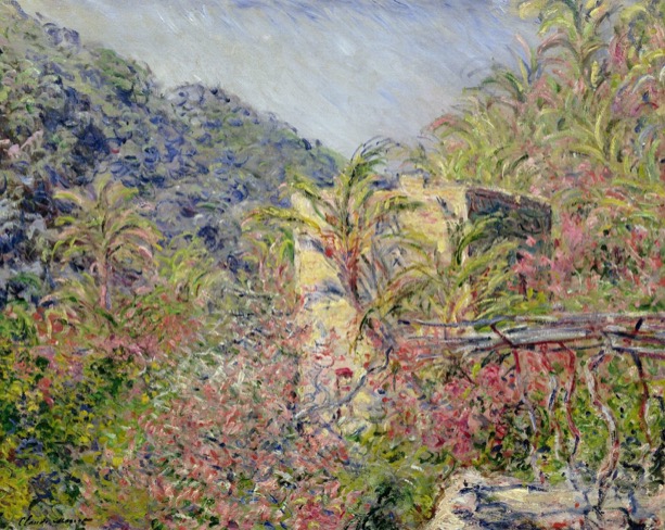 Monet das Tal von Sasso